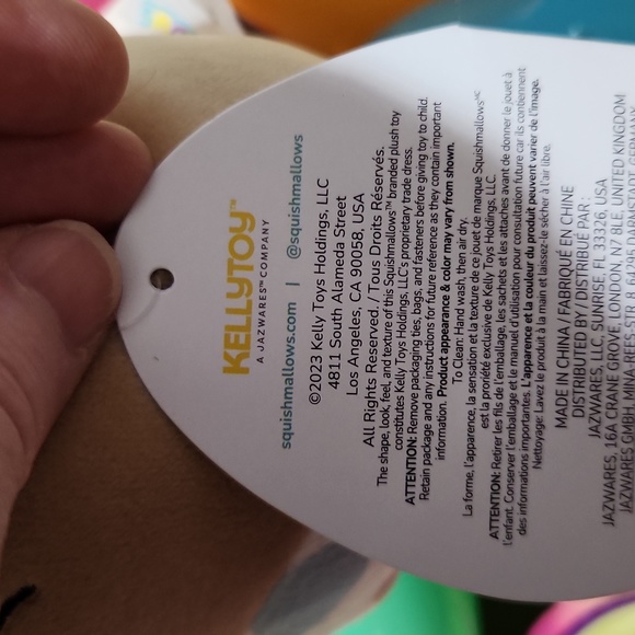 NWT 4” Griella the Cow Squishmallow — Easter Limited Edition - Picture 5 of 6